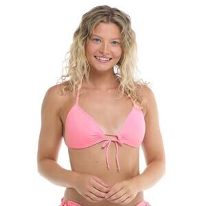 Body Glove Pink Adjustable Triangle Bikini Top